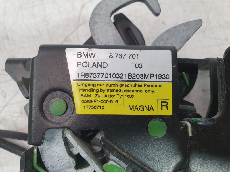 Recambio de cerradura capo para bmw x2 (f39) sdrive 18 d referencia OEM IAM 8737702  
