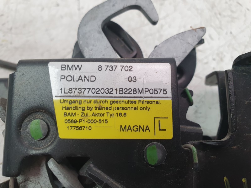 Recambio de cerradura capo para bmw x2 (f39) sdrive 18 d referencia OEM IAM 8737702  