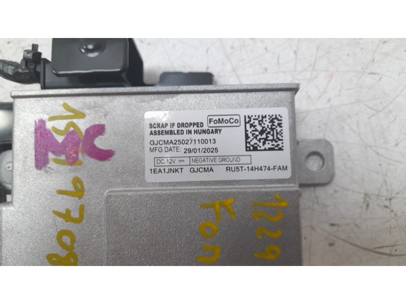 Recambio de modulo electronico para ford focus iv (hn) 1.0 ecoboost mhev referencia OEM IAM RU5T14H474FAM  
