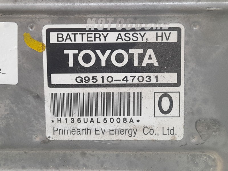 Recambio de bateria para toyota prius liftback (_w2_) 1.5 hybrid (nhw20_) referencia OEM IAM G951047031  