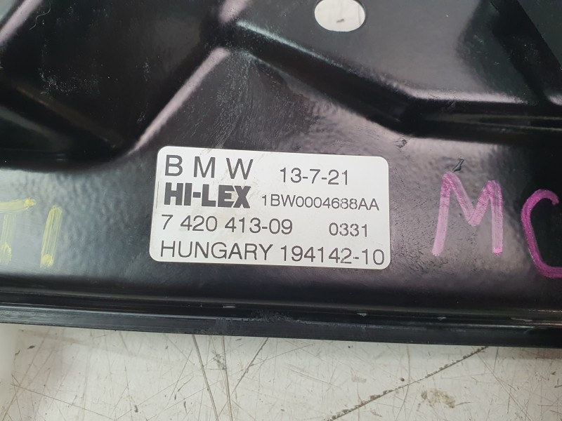 Recambio de elevalunas trasero izquierdo para bmw x2 (f39) sdrive 18 d referencia OEM IAM 51357462605  