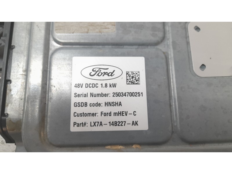 Recambio de modulo electronico para ford focus iv (hn) 1.0 ecoboost mhev referencia OEM IAM LX7A14B227AK  