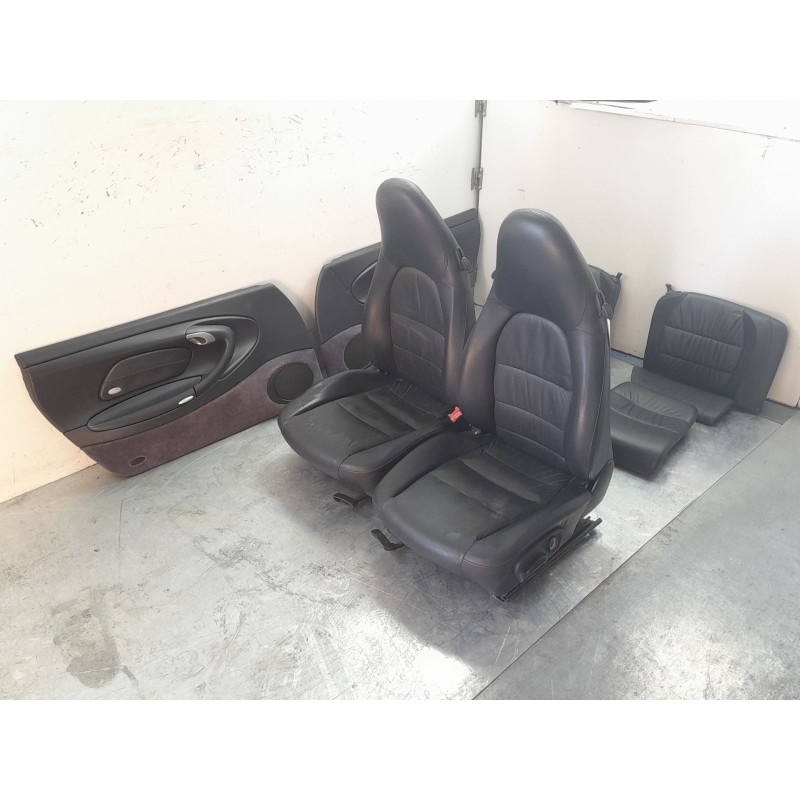 Recambio de juego asientos completo para porsche 911 descapotable (996) 3.4 carrera 4 referencia OEM IAM 99652116103ERZ  