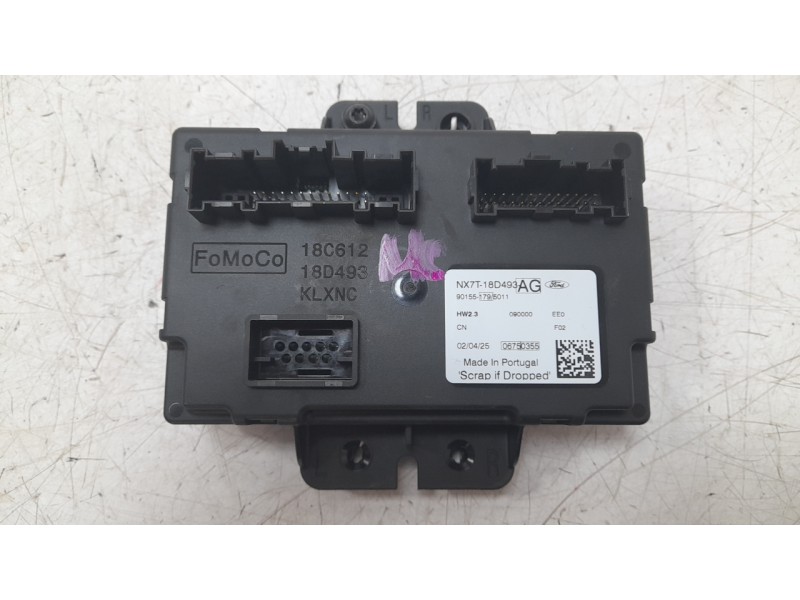 Recambio de modulo electronico para ford focus iv (hn) 1.0 ecoboost mhev referencia OEM IAM NX7T18D493BG  