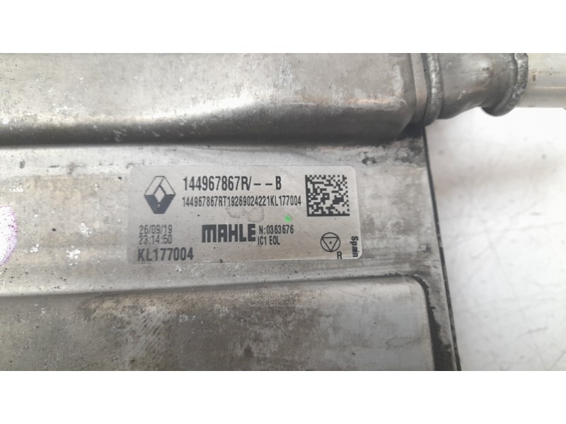 Recambio de intercooler para renault kangoo express (fw0/1_) 1.5 dci 95 (fw16) referencia OEM IAM 144967867R 0363676 309152