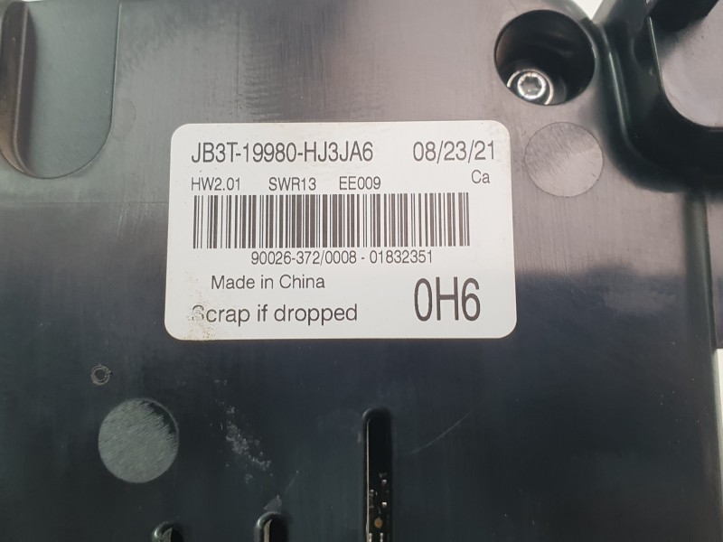 Recambio de mando climatizador para ford ranger (tke) 2.0 ecoblue 4x4 referencia OEM IAM 2502157  