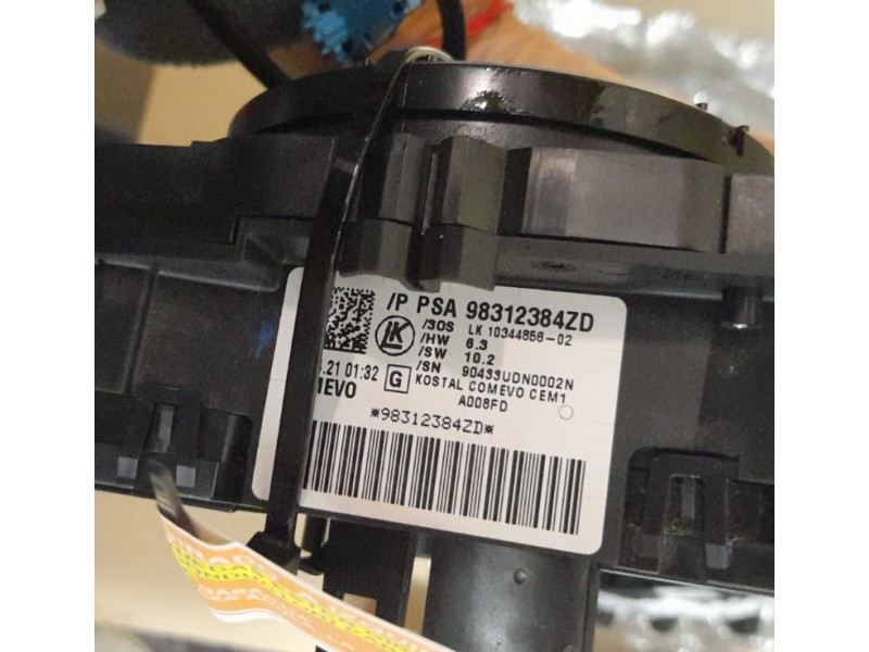 Recambio de airbag delantero izquierdo para citroen jumpy fugón 1.5 blue-hdi fap referencia OEM IAM 98081684ZD  