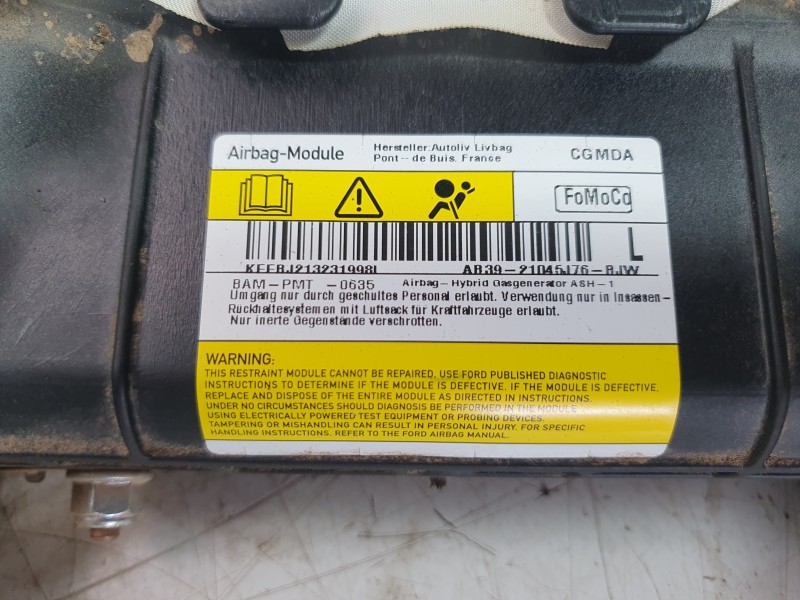 Recambio de kit airbag para ford ranger (tke) 2.0 ecoblue 4x4 referencia OEM IAM 2462738  
