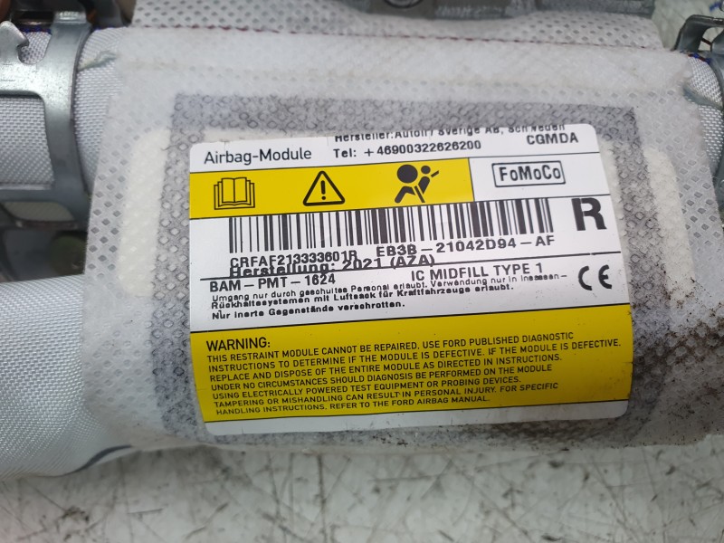 Recambio de kit airbag para ford ranger (tke) 2.0 ecoblue 4x4 referencia OEM IAM 2462738  