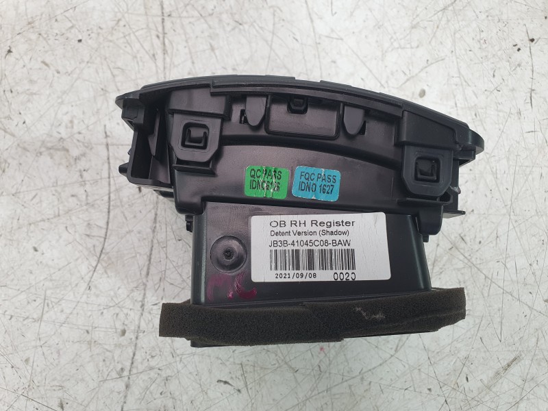 Recambio de aireador derecho para ford ranger (tke) 2.0 ecoblue 4x4 referencia OEM IAM JB3B41045C08BAW  