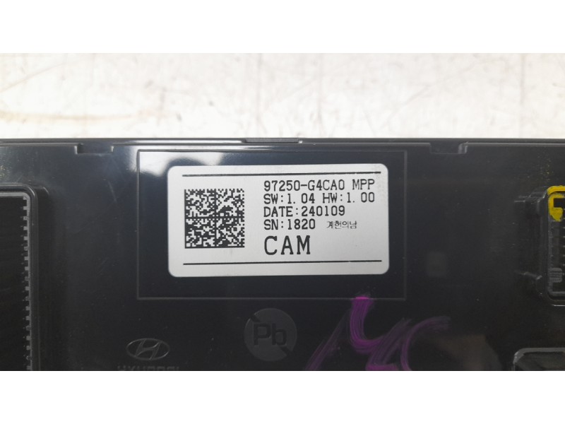 Recambio de mando climatizador para hyundai i30 (pde, pd, pden) 2.0 n referencia OEM IAM 97250G4CA0  