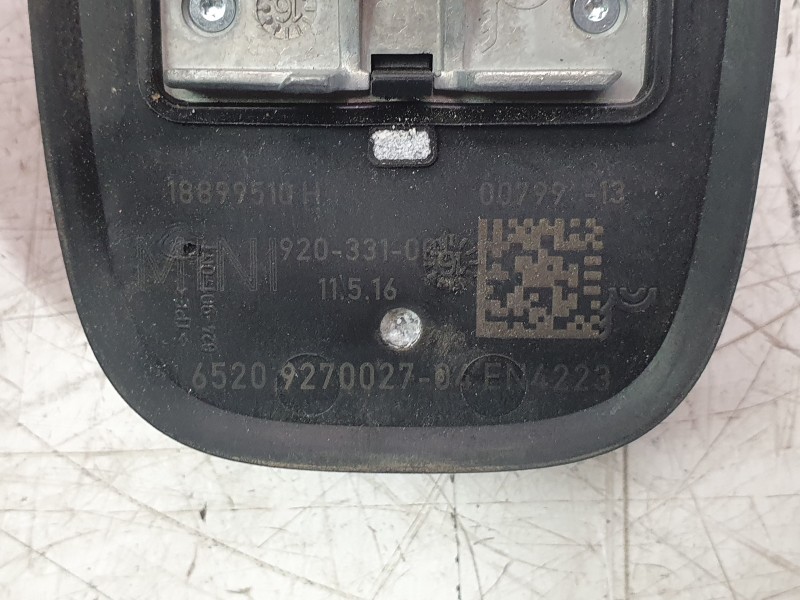 Recambio de base de antena para mini mini (f55) cooper d referencia OEM IAM 652092700270 18899510H 