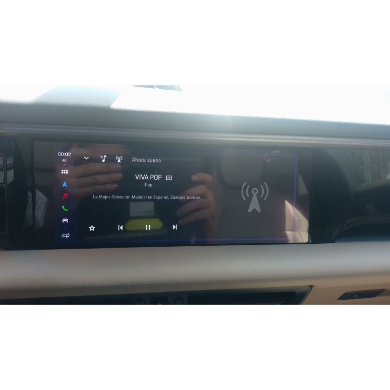 Recambio de pantalla multifuncion para porsche macan (xab) 4 electric (xabbb1, xabfd1) referencia OEM IAM   