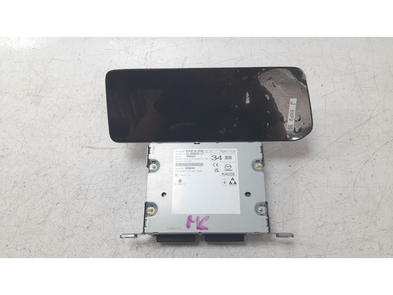 Recambio de sistema navegacion gps para mazda 3 hatchback (bp) 2.0 skyactiv-g m hybrid referencia OEM IAM BGKM611J0  