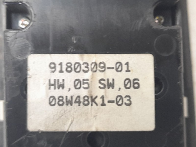 Recambio de mando elevalunas delantero izquierdo para bmw z4 roadster (e89) sdrive 23 i referencia OEM IAM 61319180309  IAF74005