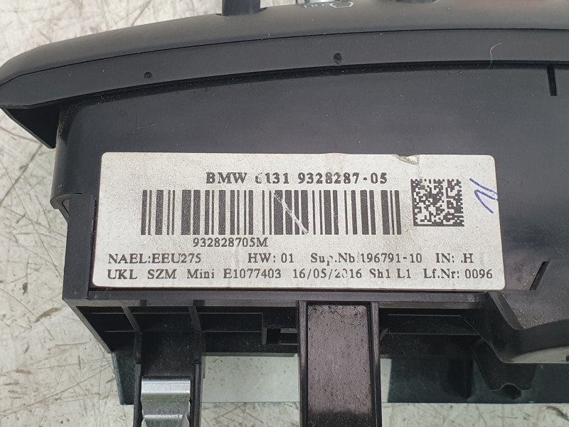 Recambio de conmutador de arranque para mini mini (f55) cooper d referencia OEM IAM 61319328287  