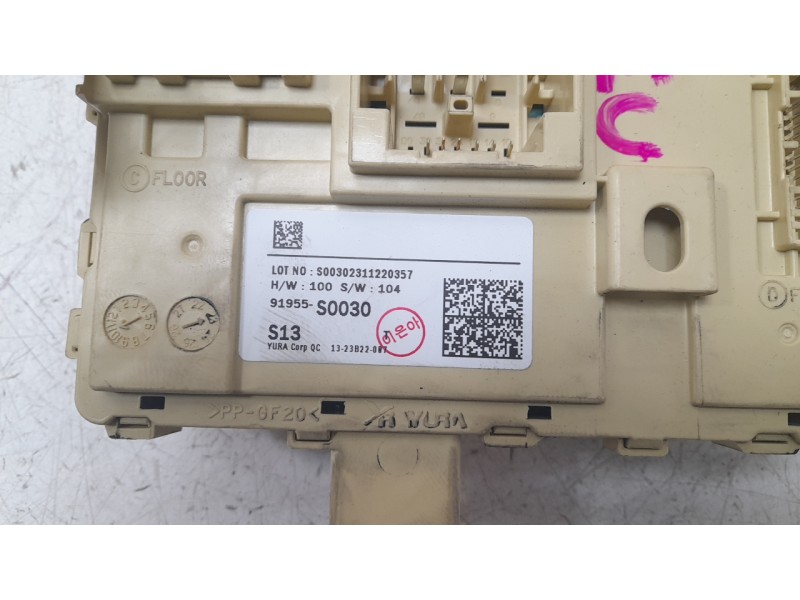 Recambio de caja reles / fusibles para hyundai i30 (pde, pd, pden) 2.0 n referencia OEM IAM 91955S0030 1323B22087 