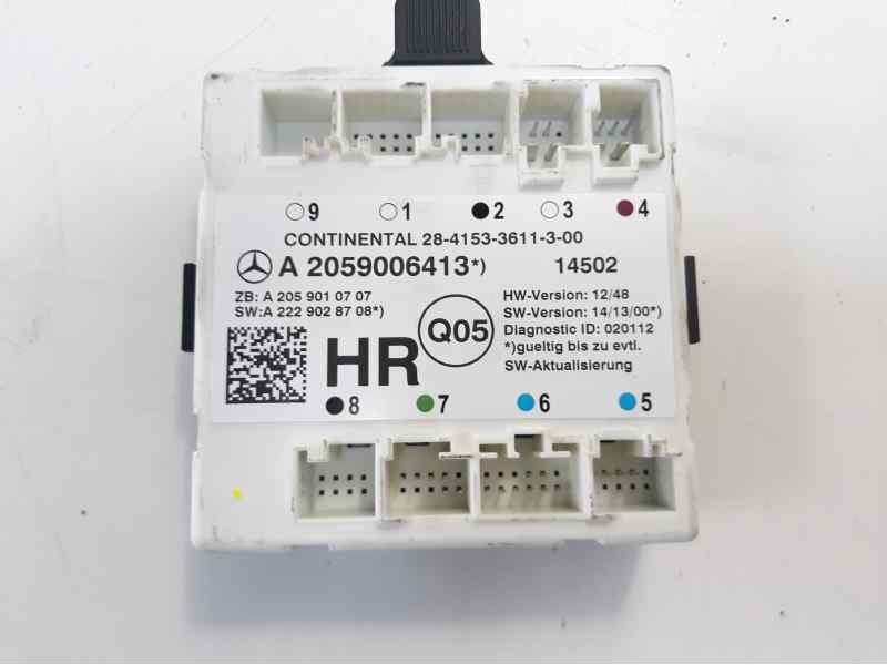 Recambio de modulo confort para mercedes-benz clase c (w205) lim. c 220 cdi bluetec (205.004) referencia OEM IAM A2059006413  