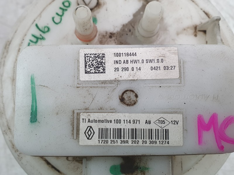 Recambio de bomba combustible para renault clio v (b7_) 1.5 blue dci 85 (b7ag) referencia OEM IAM 172025139R  