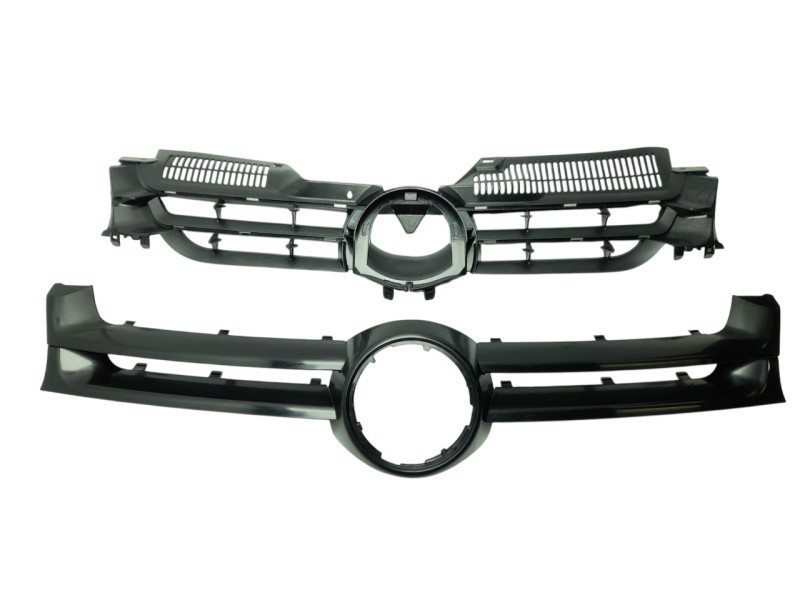 Recambio de rejilla delantera para volkswagen golf v berlina (1k1) referencia OEM IAM 1K0853651AGRU  107233205/2401580/VG0362001