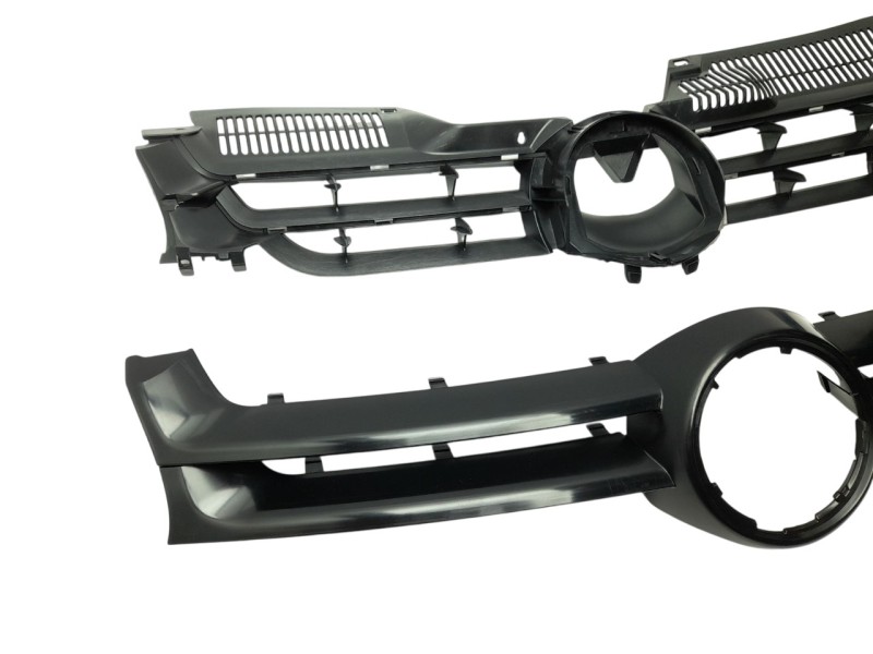Recambio de rejilla delantera para volkswagen golf v berlina (1k1) referencia OEM IAM 1K0853651AGRU  107233205/2401580/VG0362001