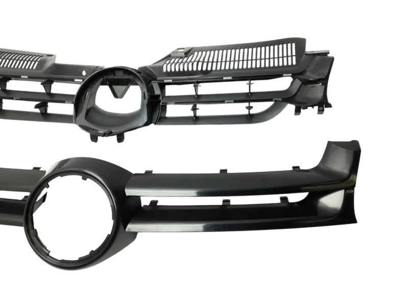 Recambio de rejilla delantera para volkswagen golf v berlina (1k1) referencia OEM IAM 1K0853651AGRU  107233205/2401580/VG0362001