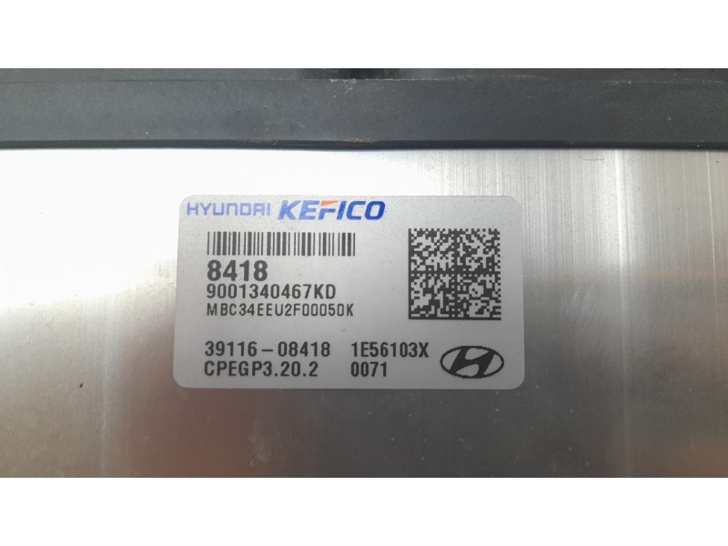 Recambio de centralita motor uce para hyundai bayon 1.2 mpi 79 cv maxx (2024) referencia OEM IAM 3911608418 9001340467KD 