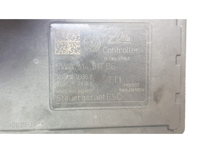 Recambio de abs para volkswagen golf viii (cd1, da1) 2.0 tdi referencia OEM IAM 5WA614517BE  
