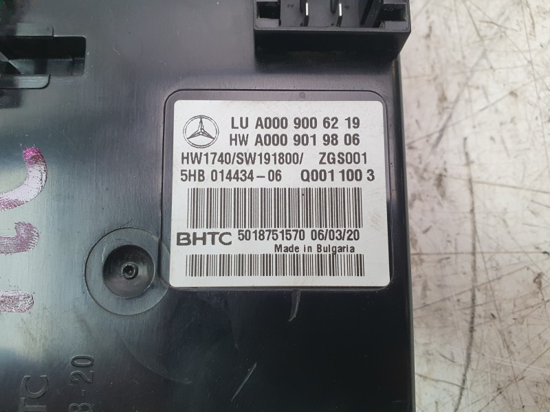 Recambio de modulo electronico para mercedes-benz gle coupe (c167) gle 350 d 4-matic (167.321) referencia OEM IAM A0009006219 A0