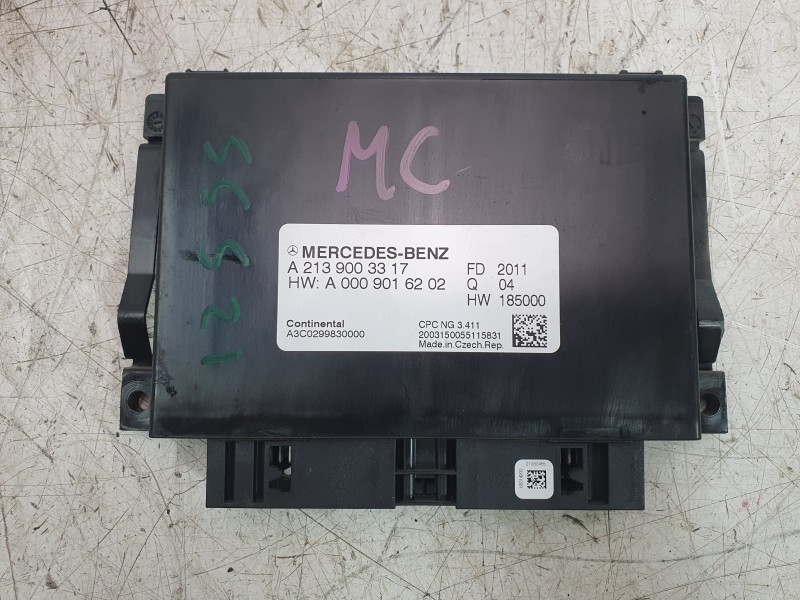 Recambio de modulo electronico para mercedes-benz gle coupe (c167) gle 350 d 4-matic (167.321) referencia OEM IAM A2139003317 A3
