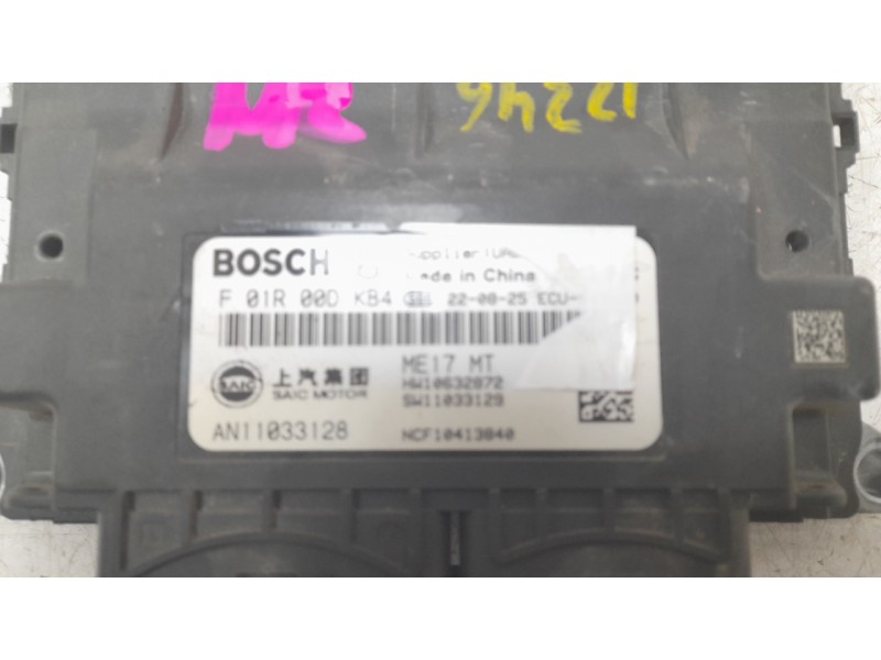 Recambio de centralita motor uce para mg zs suv (azs1) 1.5 vti referencia OEM IAM 11033128 F01R00DKB4 