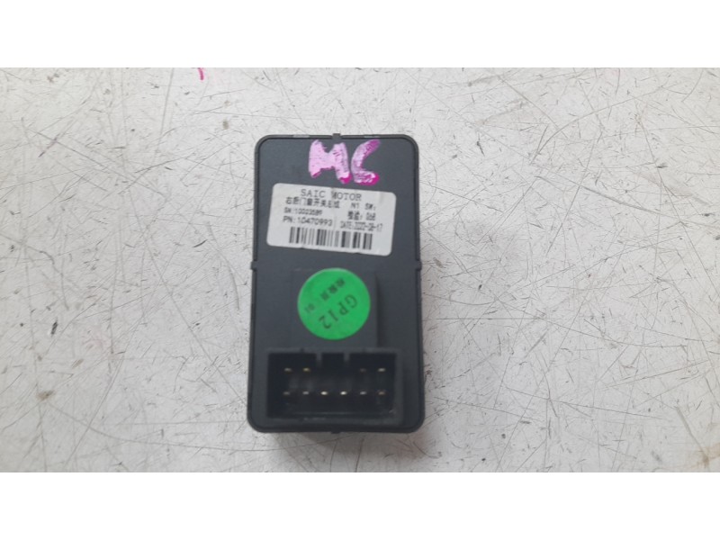 Recambio de mando elevalunas trasero derecho para mg zs suv (azs1) 1.5 vti referencia OEM IAM 10470993  