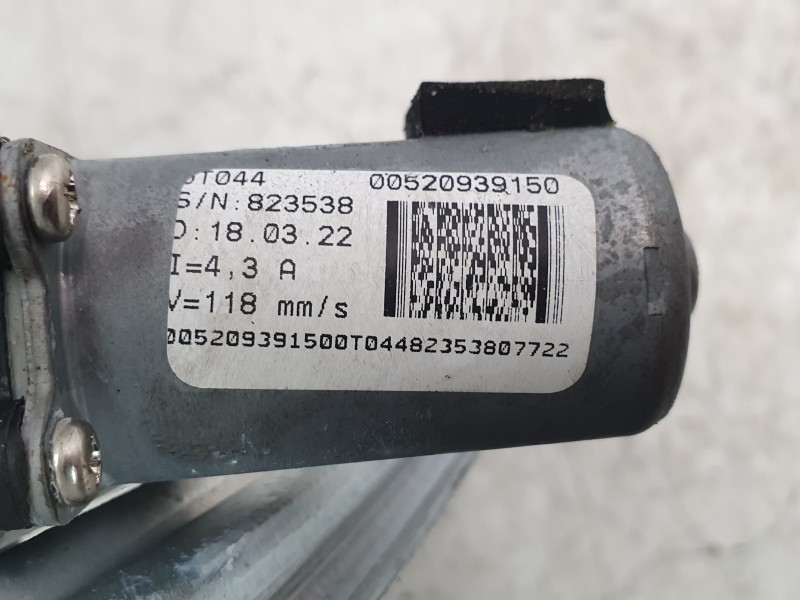 Recambio de elevalunas trasero izquierdo para fiat tipo station wagon (356_, 357_) 1.3 d (356wxh1a) referencia OEM IAM 52093915 