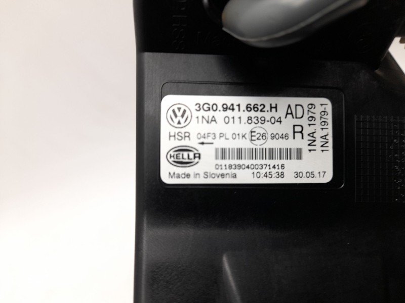 Recambio de faro antiniebla derecho para volkswagen passat b8 (3g2, cb2) 2.0 tdi referencia OEM IAM 3G0941662H  13913312/2450146
