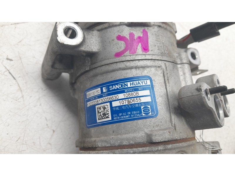 Recambio de compresor aire acondicionado para mg zs suv (azs1) 1.5 vti referencia OEM IAM 10780655 SEBX13D152 30201740