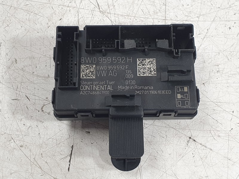 Recambio de modulo confort para audi a4 b9 (8w2, 8wc) 40 tfsi mild hybrid referencia OEM IAM 8W0959592H  