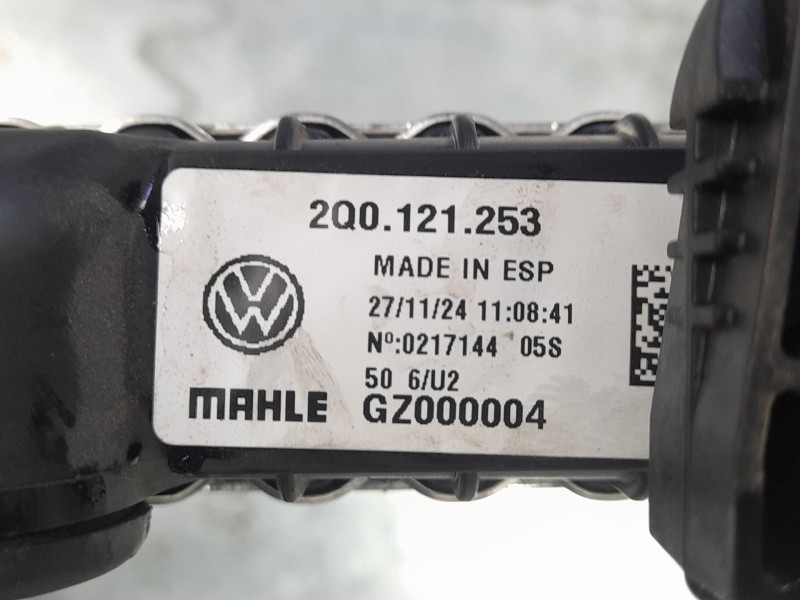 Recambio de radiador agua para skoda fabia iv (pj3) 1.0 mpi referencia OEM IAM 2Q0121253  VG349R001/550073/550217/550232
