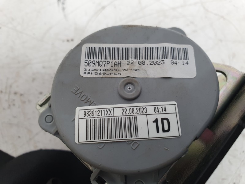 Recambio de cinturon seguridad delantero derecho para citroën ami (9a_) electric (9az2ca) referencia OEM IAM 9856272680 98391211