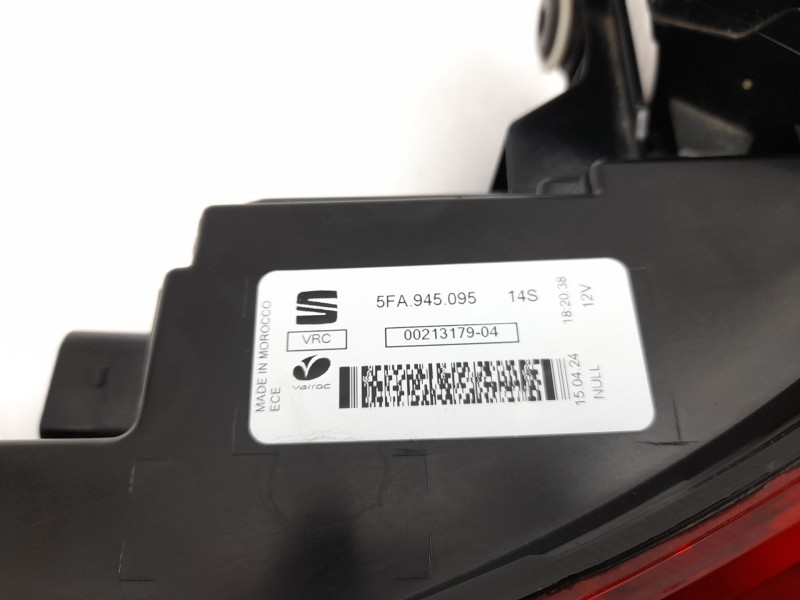 Recambio de piloto trasero izquierdo para seat leon (kl1, klg) 1.0 tsi referencia OEM IAM 5FA945095  103F21391771/16852141/90210