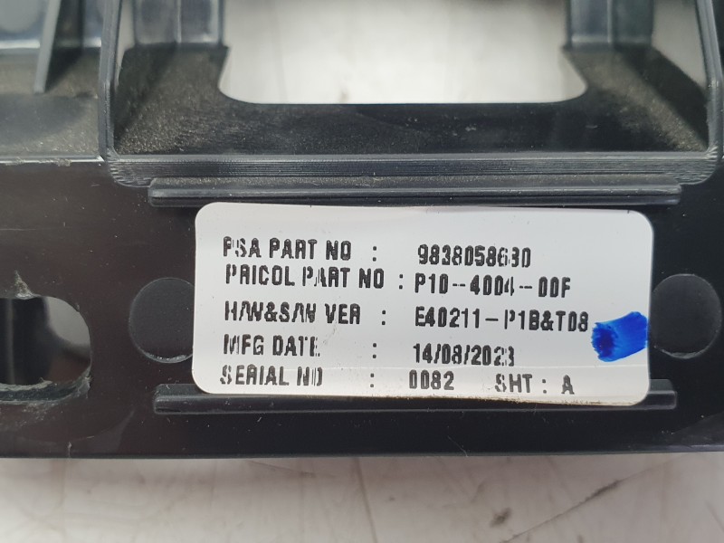 Recambio de cuadro instrumentos para citroën ami (9a_) electric (9az2ca) referencia OEM IAM 9838058680  