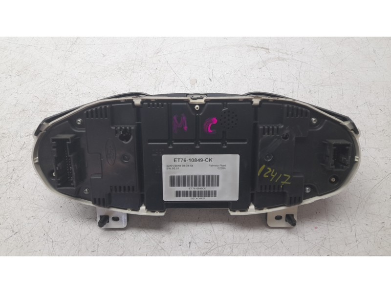 Recambio de cuadro instrumentos para ford transit courier b460 furgoneta/monovolumen 1.5 tdci referencia OEM IAM ET7610849CK  