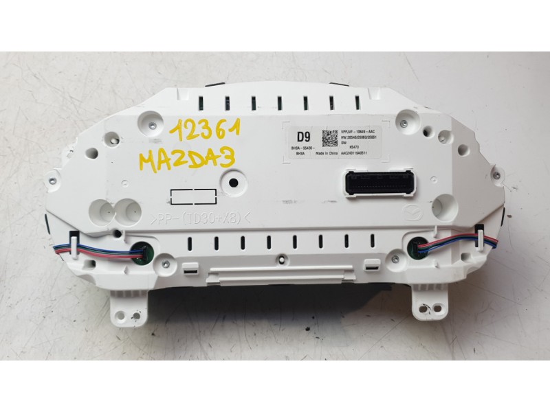 Recambio de cuadro instrumentos para mazda 3 hatchback (bp) 2.0 skyactiv-g m hybrid referencia OEM IAM VPPJVF10849AAC  