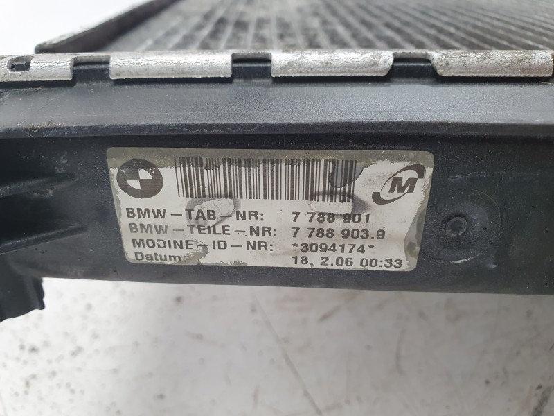 Recambio de radiador agua para bmw 3 (e90) 320 d referencia OEM IAM 17117788903 7788901 11406002293/BM024R003/53472