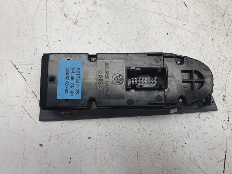 Recambio de mando elevalunas delantero izquierdo para bmw 3 (e90) 320 d referencia OEM IAM 61319217326 921732705 IAF230057HQ