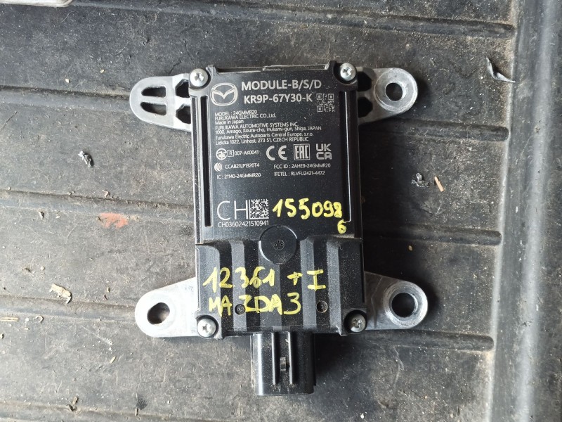 Recambio de modulo electronico para mazda 3 hatchback (bp) 2.0 skyactiv-g m hybrid referencia OEM IAM KR9P67Y30K  