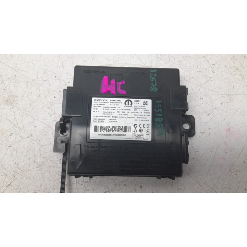 Recambio de modulo electronico para alfa romeo giulia (952_) 2.2 d (952aem250, 952aea250) referencia OEM IAM 50535089 A2C9749540