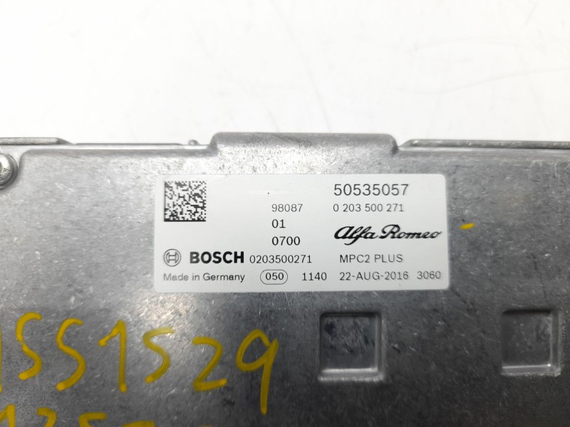 Recambio de camara vision frontal para alfa romeo giulia (952_) 2.2 d (952aem250, 952aea250) referencia OEM IAM 50535057 0203500