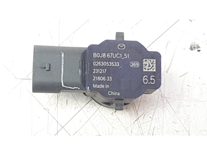 Recambio de sensor aparcamiento delantero para mazda 3 hatchback (bp) 2.0 skyactiv-g m hybrid referencia OEM IAM B0J867UC151  