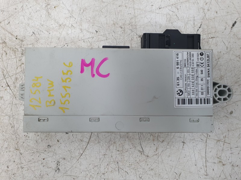 Recambio de modulo electronico para bmw 3 (e90) 320 d referencia OEM IAM 61356981416  