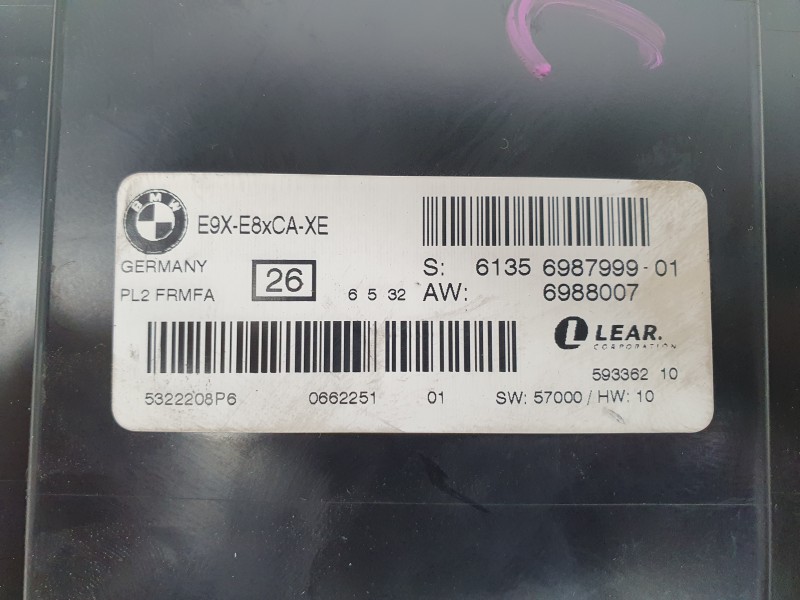 Recambio de modulo electronico para bmw 3 (e90) 320 d referencia OEM IAM 61356987999  